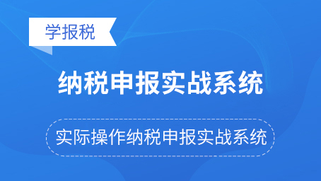 納稅申報實戰系統
